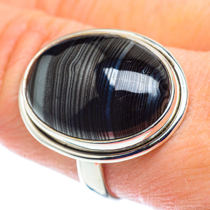Psilomelane Rings handcrafted by Ana Silver Co - RING53781