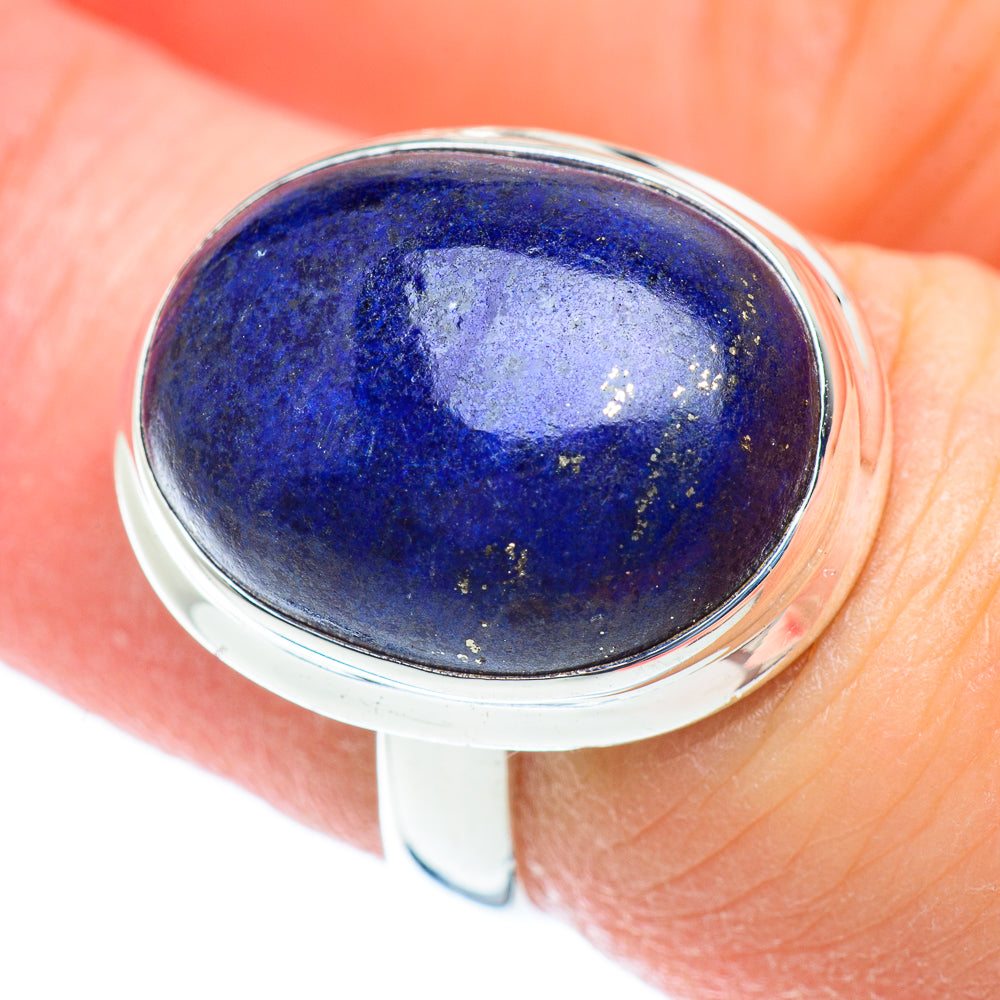 Lapis Lazuli Rings handcrafted by Ana Silver Co - RING53786
