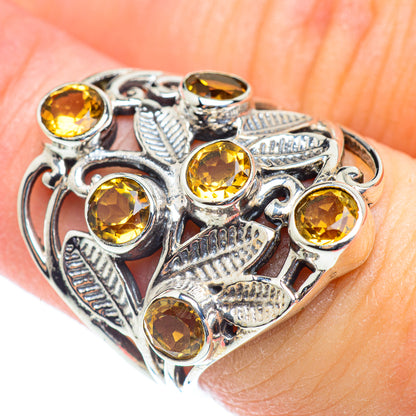Citrine Rings handcrafted by Ana Silver Co - RING53801