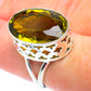 Olive Quartz Rings handcrafted by Ana Silver Co - RING53828