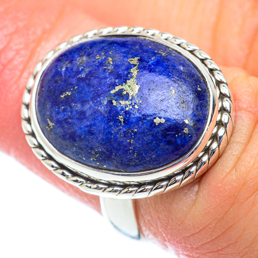 Lapis Lazuli Rings handcrafted by Ana Silver Co - RING53858
