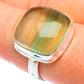 Green Fluorite Rings handcrafted by Ana Silver Co - RING53884