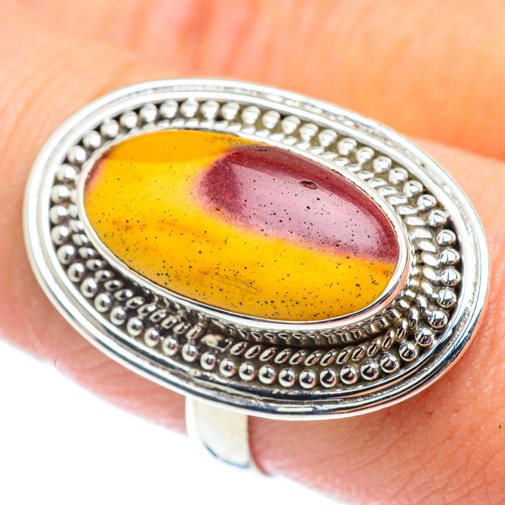 Mookaite Rings handcrafted by Ana Silver Co - RING54000