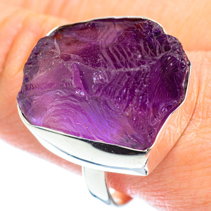 Amethyst Rings handcrafted by Ana Silver Co - RING54012