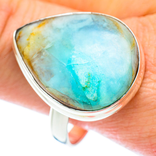 Peruvian Opal Rings handcrafted by Ana Silver Co - RING54036
