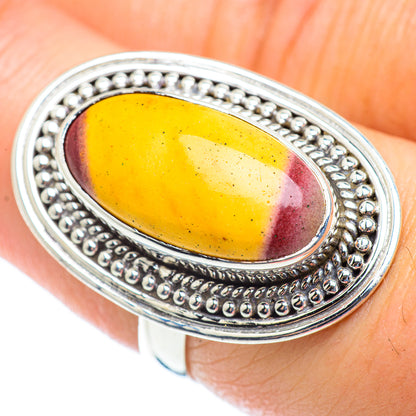 Mookaite Rings handcrafted by Ana Silver Co - RING54108
