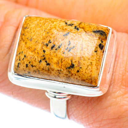 Picture Jasper Rings handcrafted by Ana Silver Co - RING54150