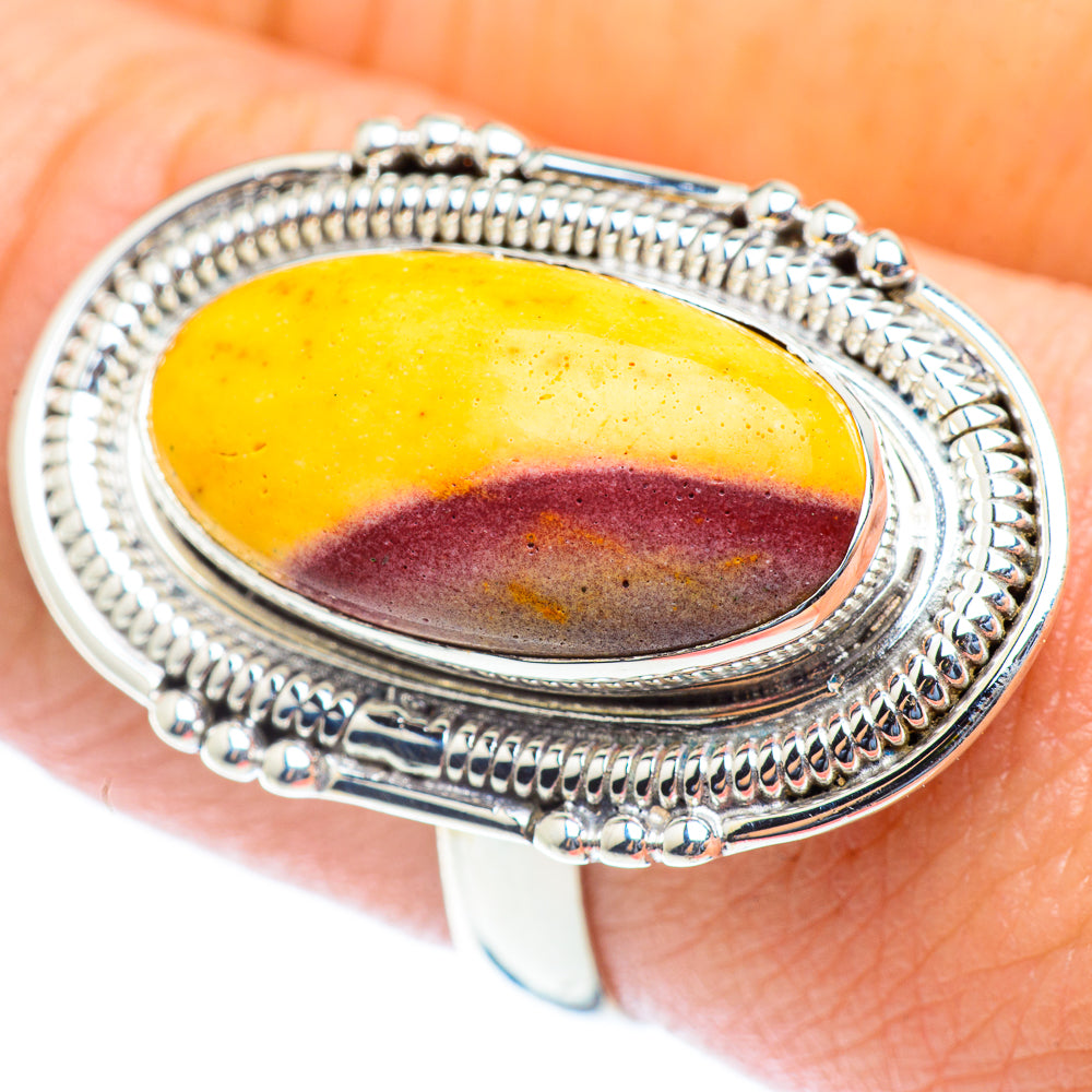 Mookaite Rings handcrafted by Ana Silver Co - RING54152