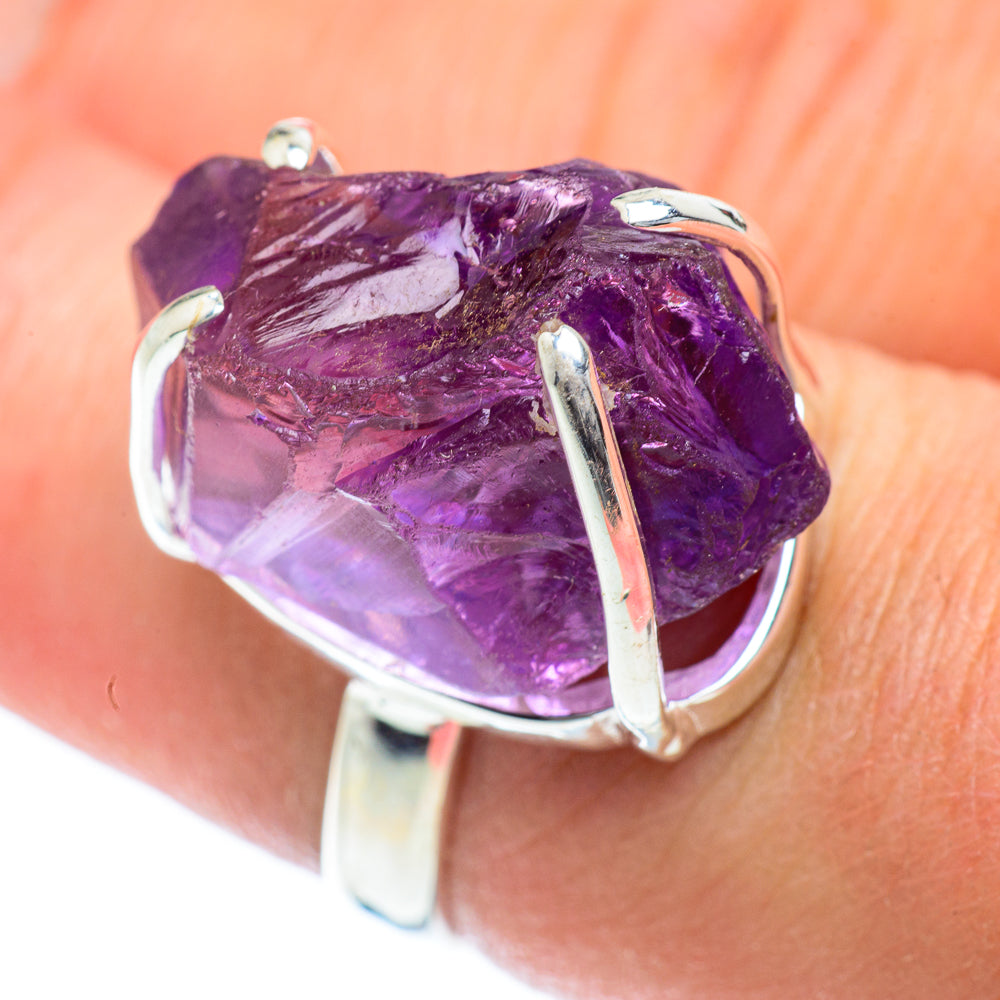 Amethyst Rings handcrafted by Ana Silver Co - RING54272