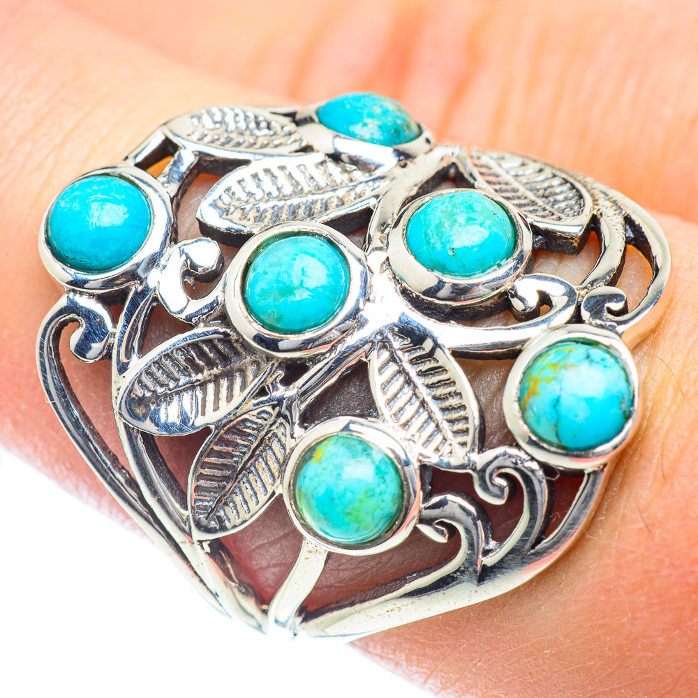 Arizona Turquoise Rings handcrafted by Ana Silver Co - RING54286