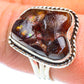 Mexican Fire Opal Rings handcrafted by Ana Silver Co - RING54325