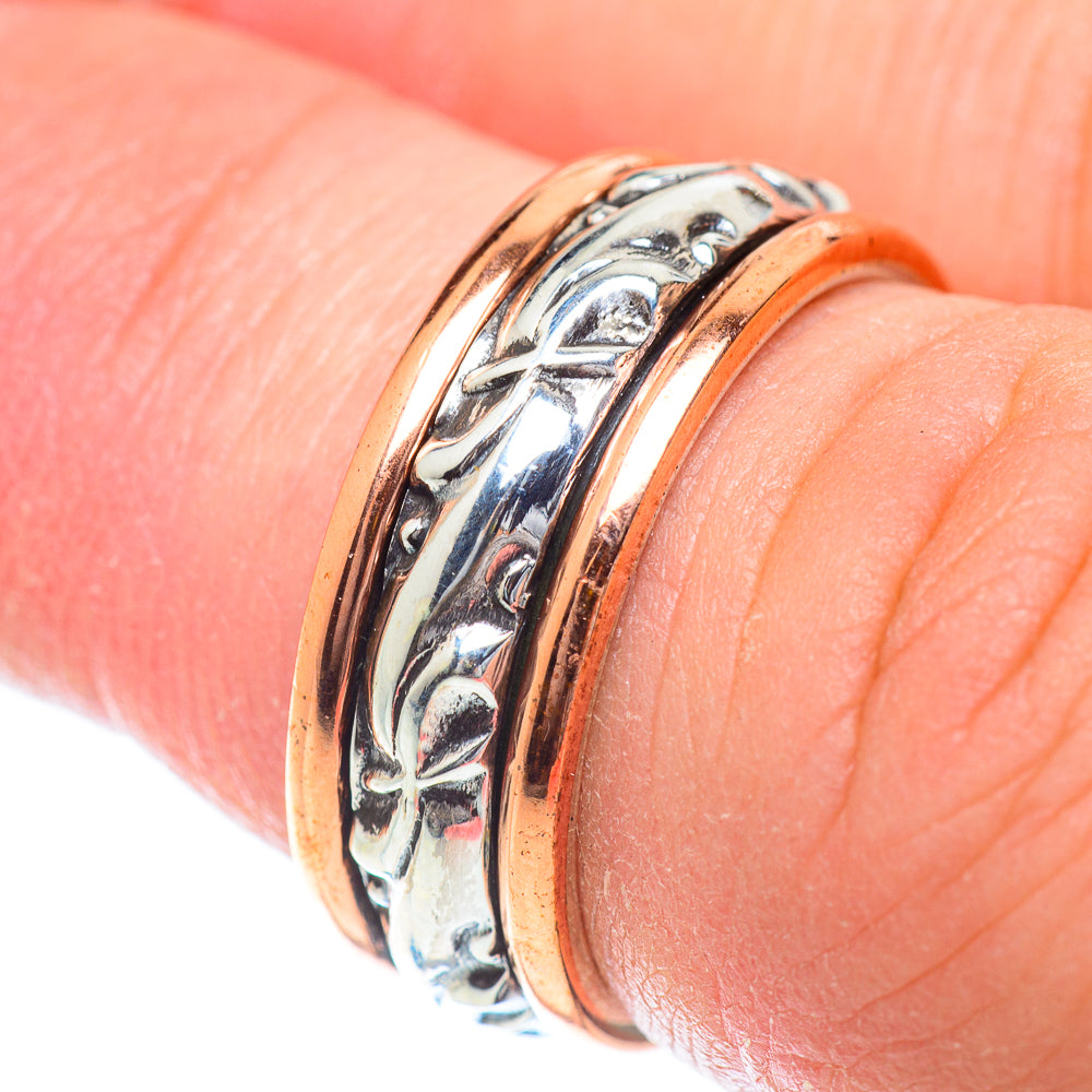 Meditation Spinner Rings handcrafted by Ana Silver Co - RING54354