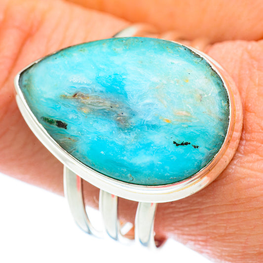 Peruvian Opal Rings handcrafted by Ana Silver Co - RING54385