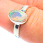 Ethiopian Opal Rings handcrafted by Ana Silver Co - RING54421
