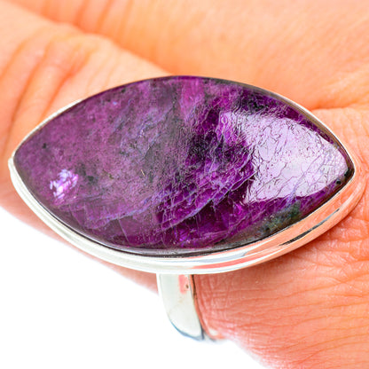 Ruby Fuchsite Rings handcrafted by Ana Silver Co - RING54454