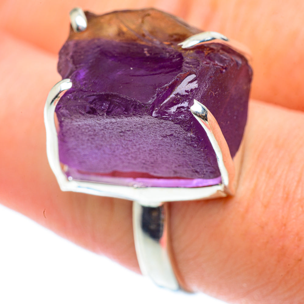 Amethyst Rings handcrafted by Ana Silver Co - RING54610