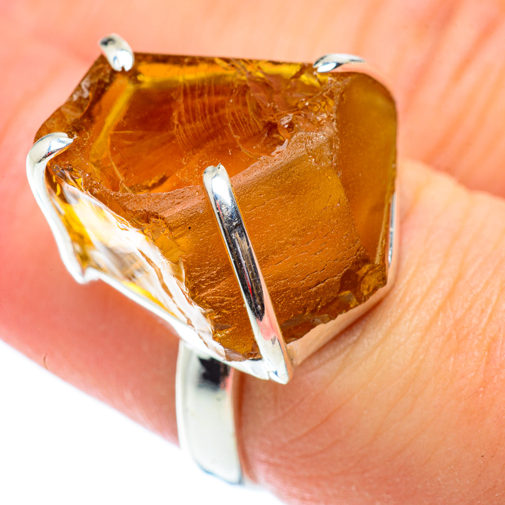 Citrine Rings handcrafted by Ana Silver Co - RING54637