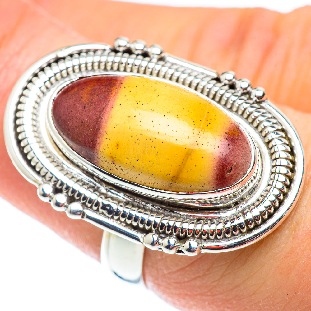 Mookaite Rings handcrafted by Ana Silver Co - RING54669