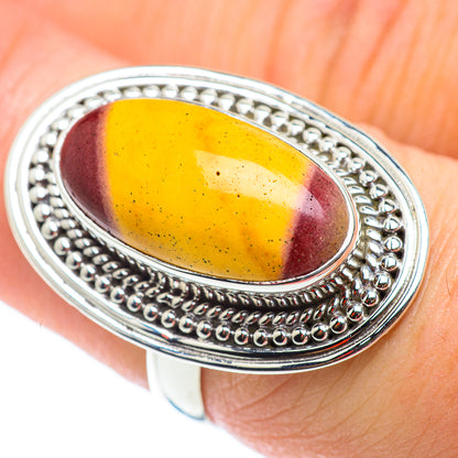 Mookaite Rings handcrafted by Ana Silver Co - RING54701