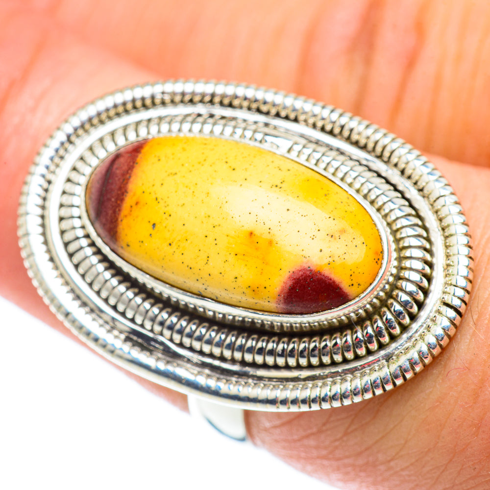 Mookaite Rings handcrafted by Ana Silver Co - RING54819