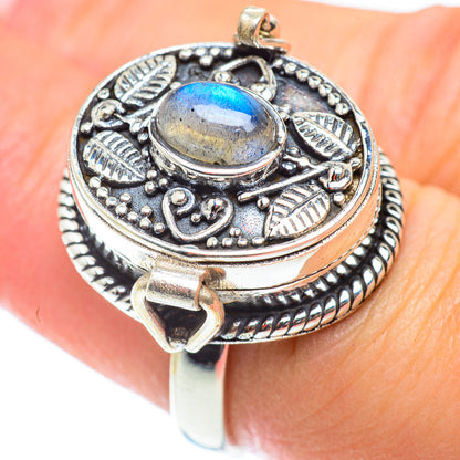 Labradorite Rings handcrafted by Ana Silver Co - RING54842