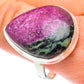Ruby Zoisite Rings handcrafted by Ana Silver Co - RING54916