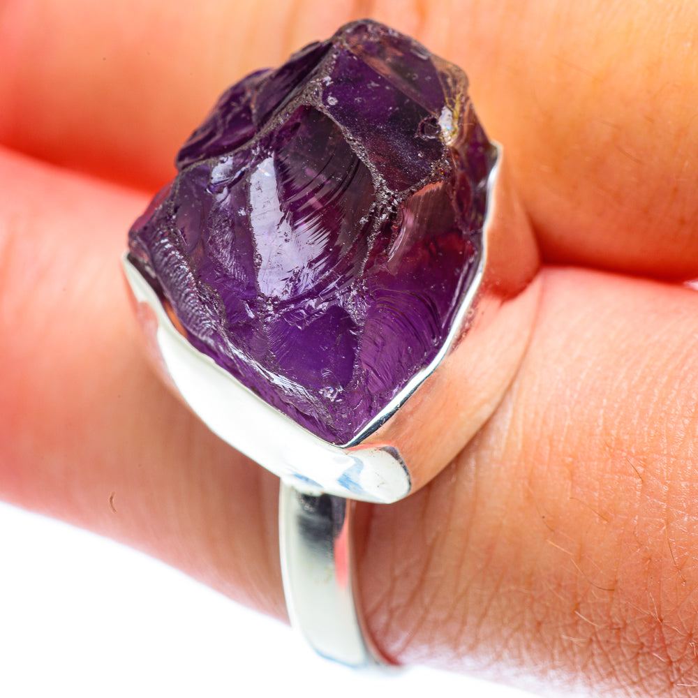 Amethyst Rings handcrafted by Ana Silver Co - RING55005