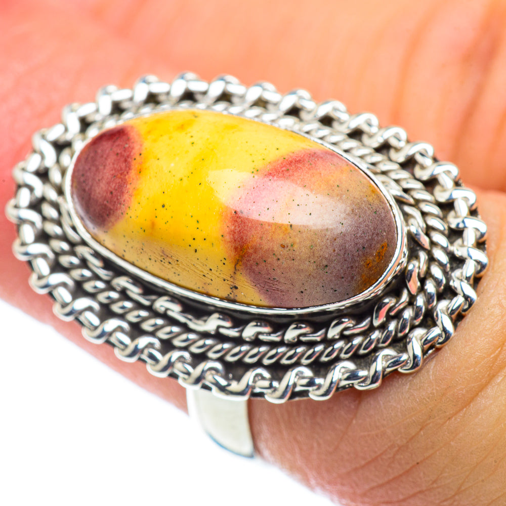 Mookaite Rings handcrafted by Ana Silver Co - RING55069