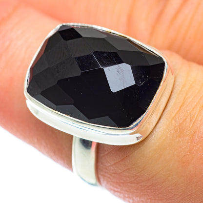 Black Onyx Rings handcrafted by Ana Silver Co - RING55075