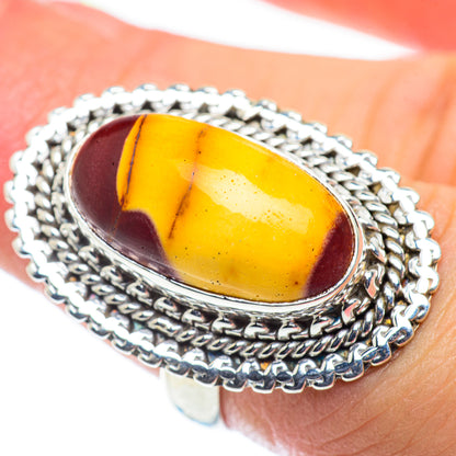 Mookaite Rings handcrafted by Ana Silver Co - RING55091