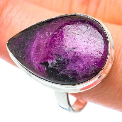 Ruby Fuchsite Rings handcrafted by Ana Silver Co - RING55332