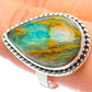 Peruvian Opal Rings handcrafted by Ana Silver Co - RING55338