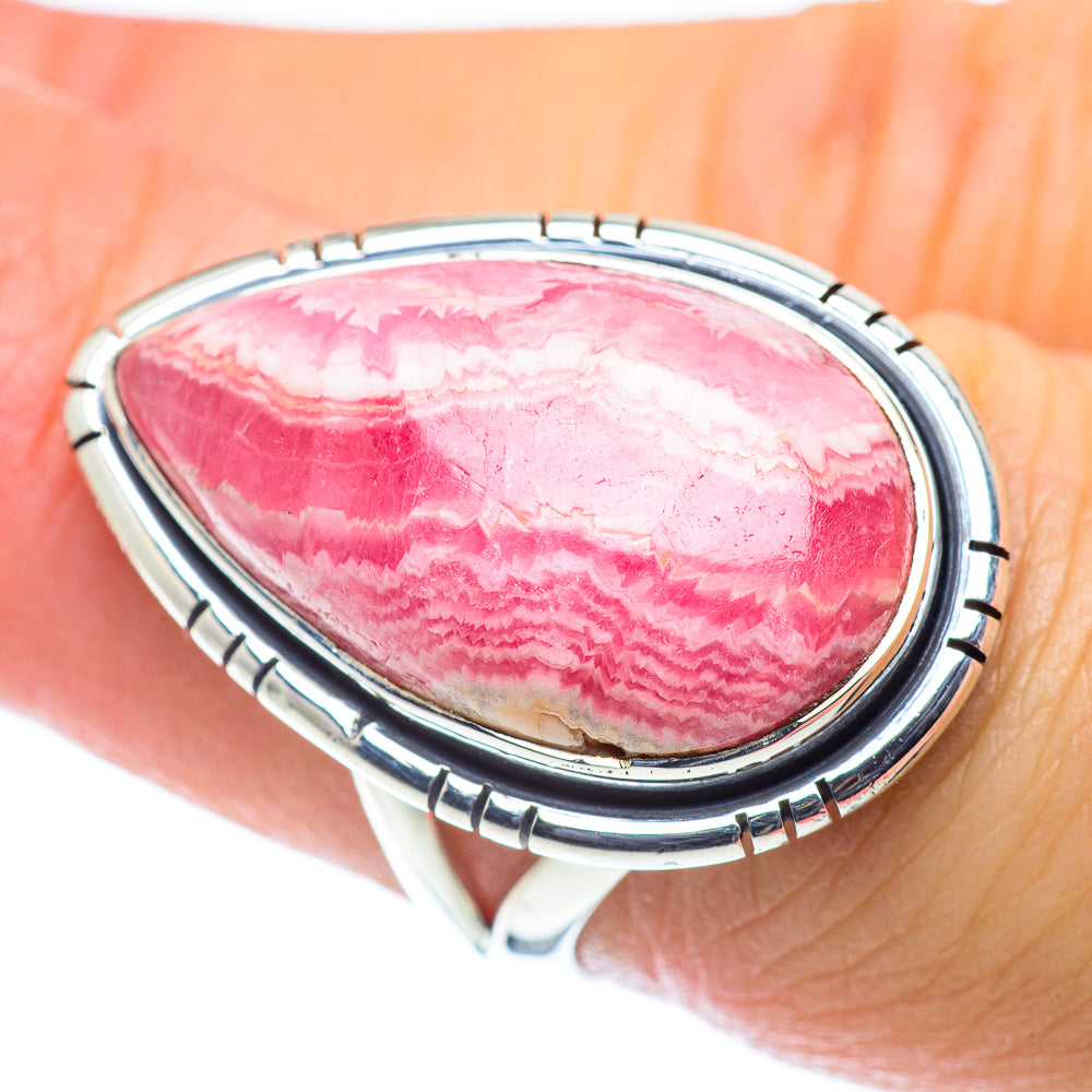Rhodochrosite Rings handcrafted by Ana Silver Co - RING55471