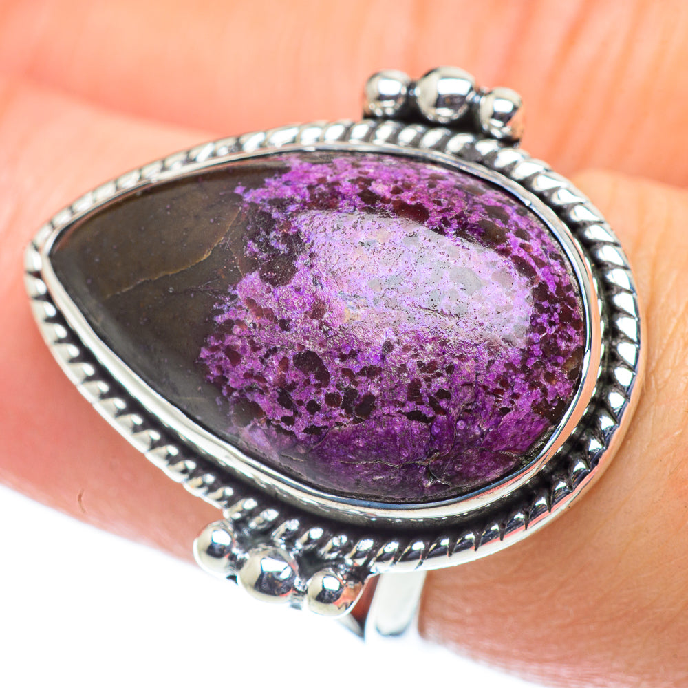 Stichtite Rings handcrafted by Ana Silver Co - RING55498