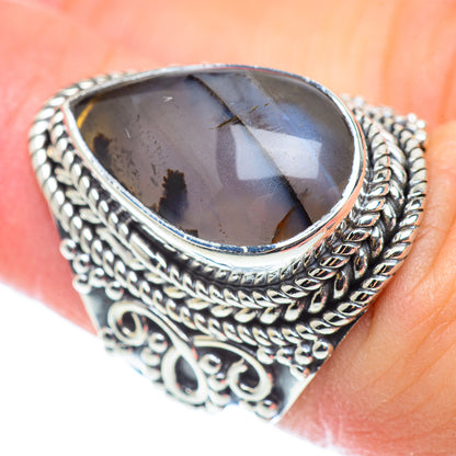 Montana Agate Rings handcrafted by Ana Silver Co - RING55516