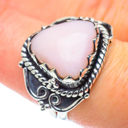 Pink Opal Rings handcrafted by Ana Silver Co - RING55540