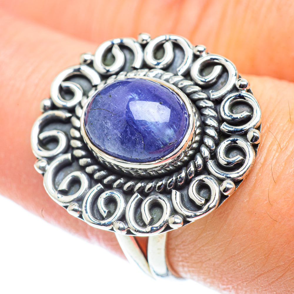 Tanzanite Rings handcrafted by Ana Silver Co - RING55577