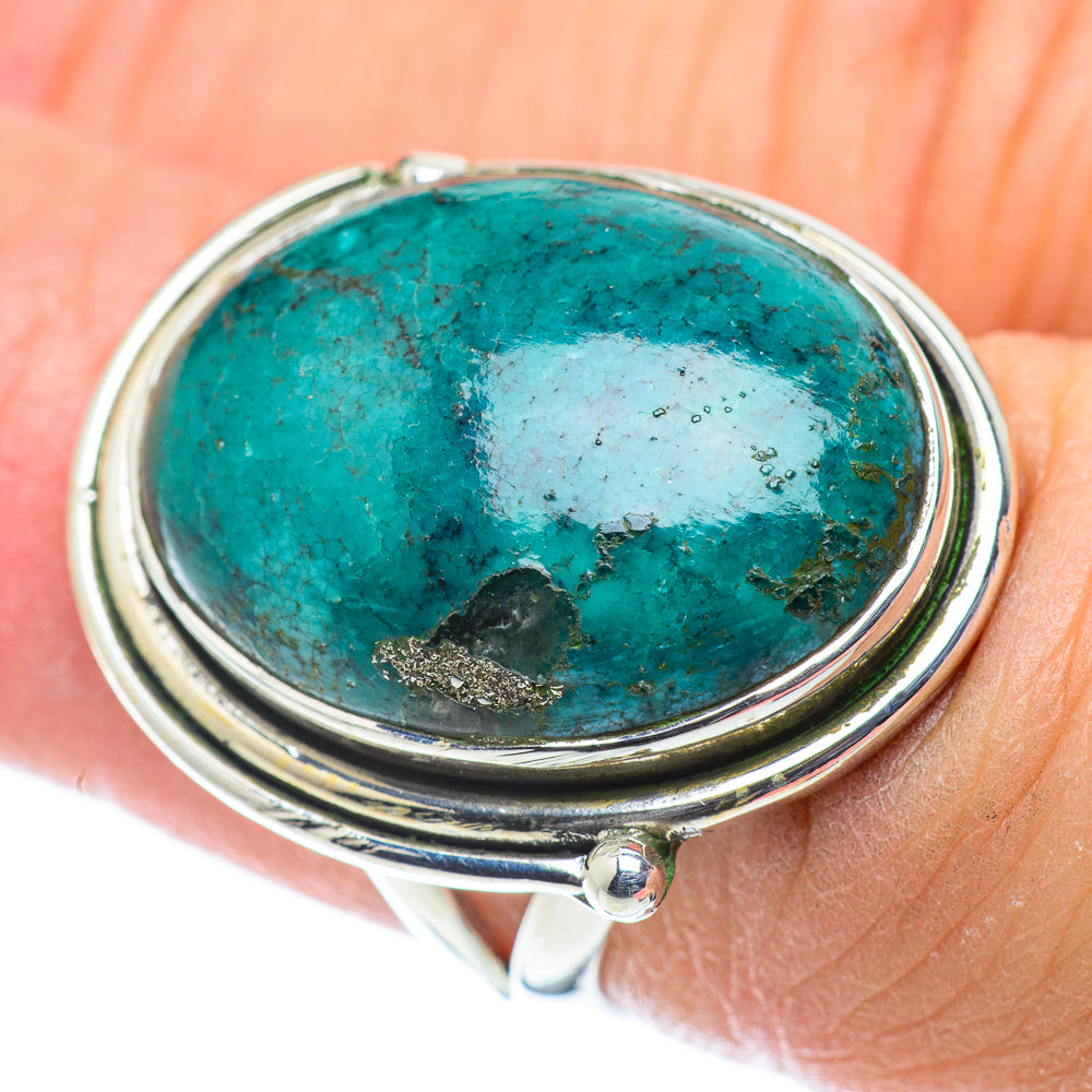 Tibetan Turquoise Rings handcrafted by Ana Silver Co - RING55584