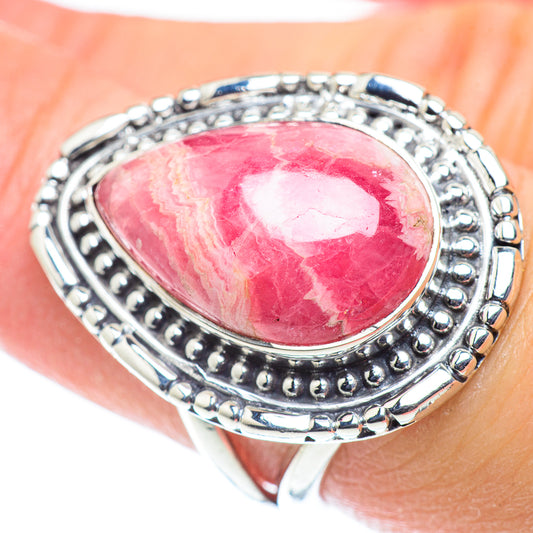 Rhodochrosite Rings handcrafted by Ana Silver Co - RING55591