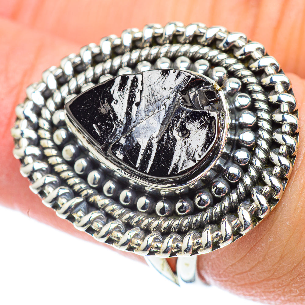 Shungite Rings handcrafted by Ana Silver Co - RING55594