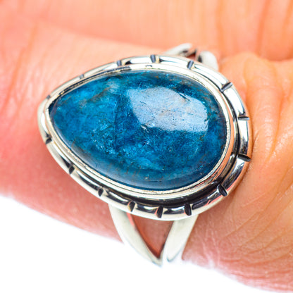 Chrysocolla In Quartz Rings handcrafted by Ana Silver Co - RING55599