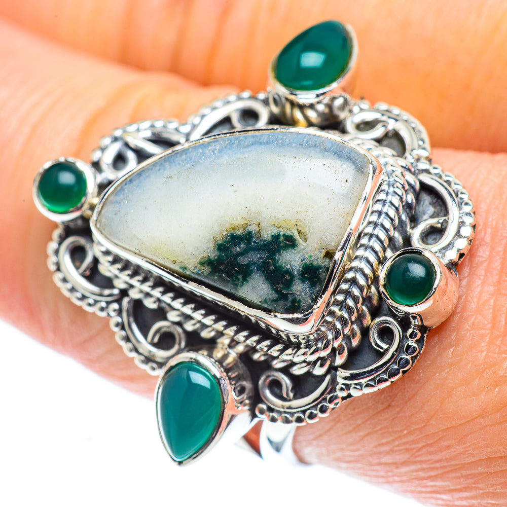 Ocean Jasper Rings handcrafted by Ana Silver Co - RING55601