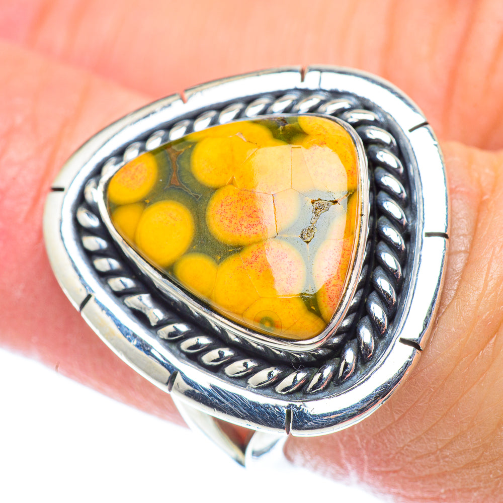 Ocean Jasper Rings handcrafted by Ana Silver Co - RING55620