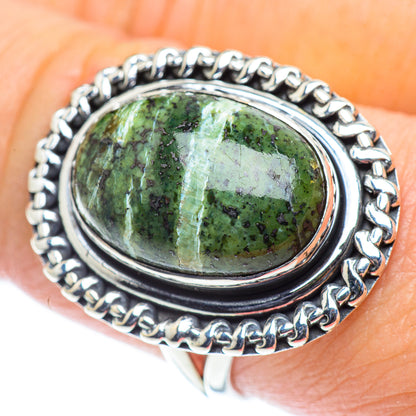 Lizard Jasper Rings handcrafted by Ana Silver Co - RING55679