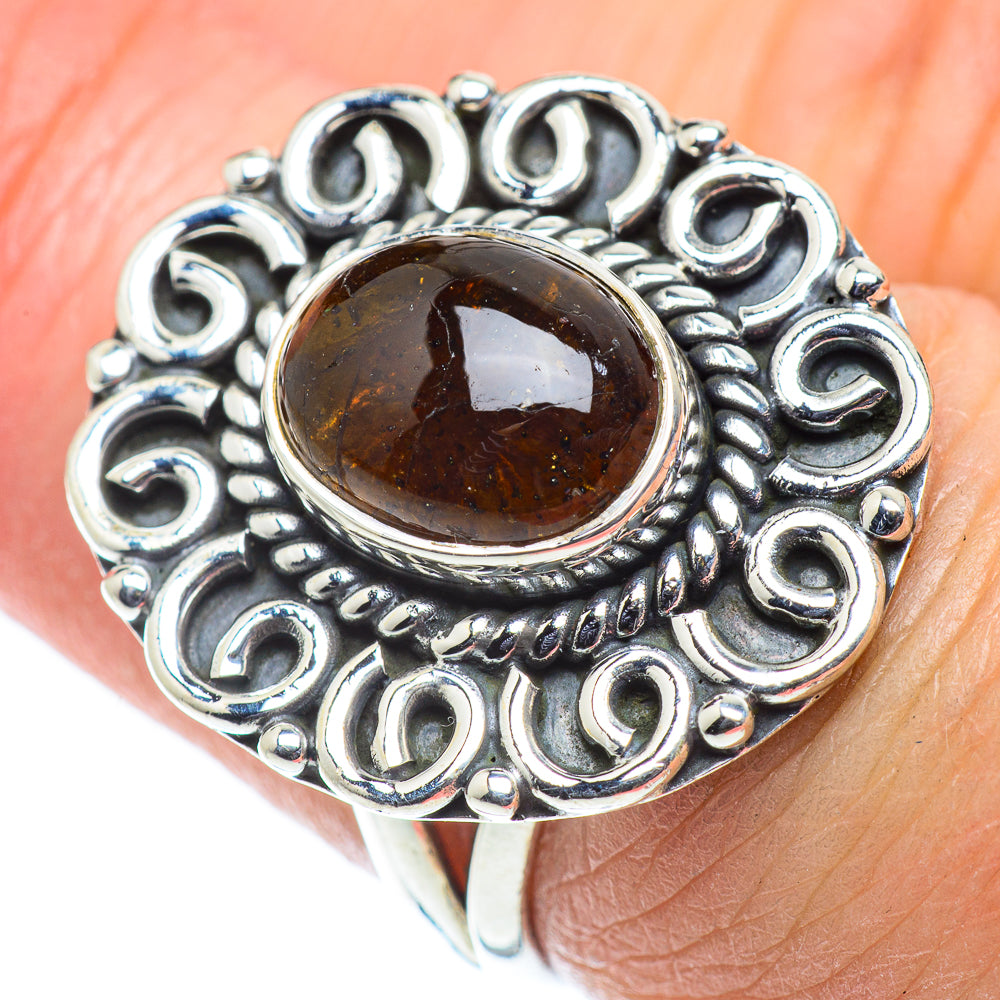 Labradorite Rings handcrafted by Ana Silver Co - RING55685