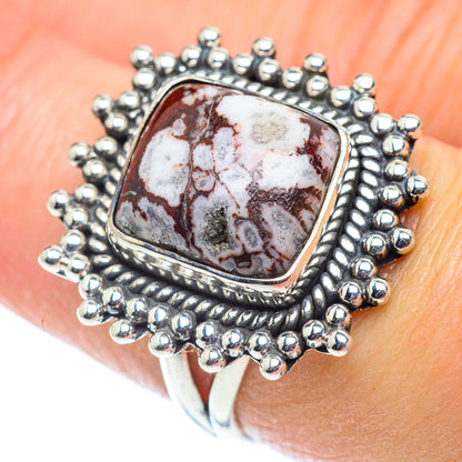 Red Jasper Rings handcrafted by Ana Silver Co - RING55686