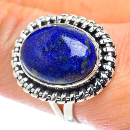 Lapis Lazuli Rings handcrafted by Ana Silver Co - RING55693