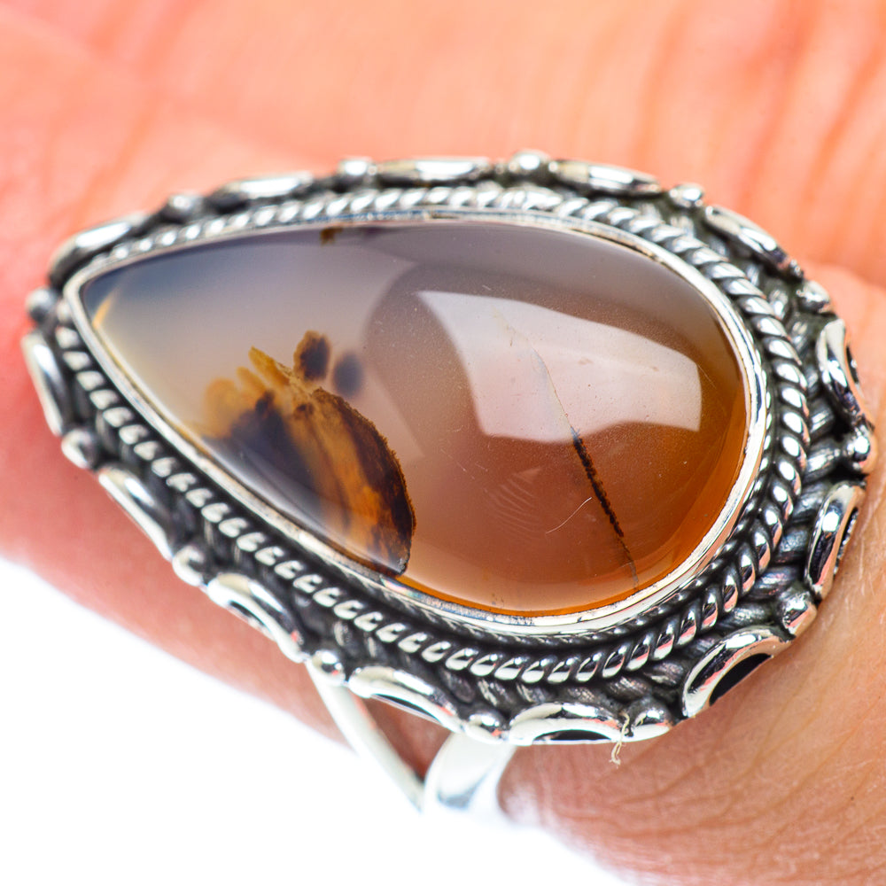 Montana Agate Rings handcrafted by Ana Silver Co - RING55705