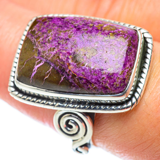 Stichtite Rings handcrafted by Ana Silver Co - RING55714