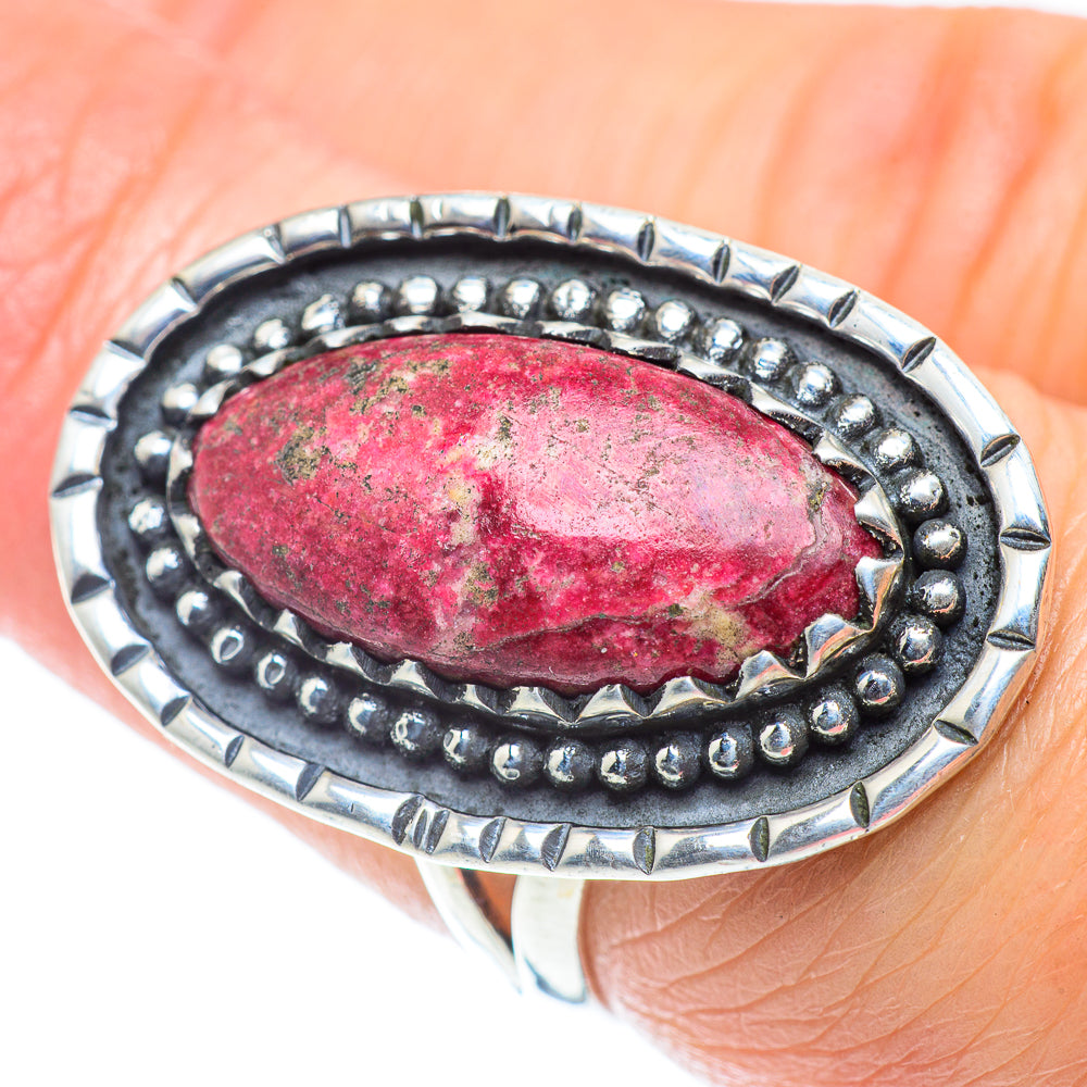 Thulite Rings handcrafted by Ana Silver Co - RING55772